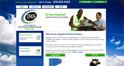 Desktop Screenshot of iws-waste.com